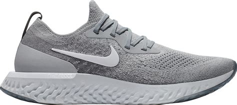 nike epic react flyknit grey